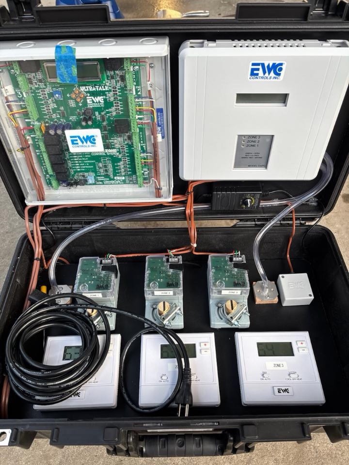 EWC Controls BMPLUS 3000 Rev B Ultra Zone Control System Panel
