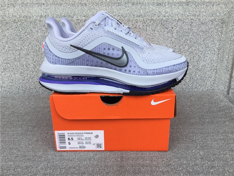 New Nike Air Zoom Pegasus Premium Men's Purple Casual Shoes