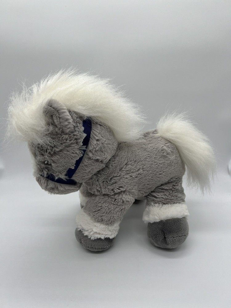 Breyer Bridle Buddies Aurora World Grey White Horse Plush Toy Stuffed Animal