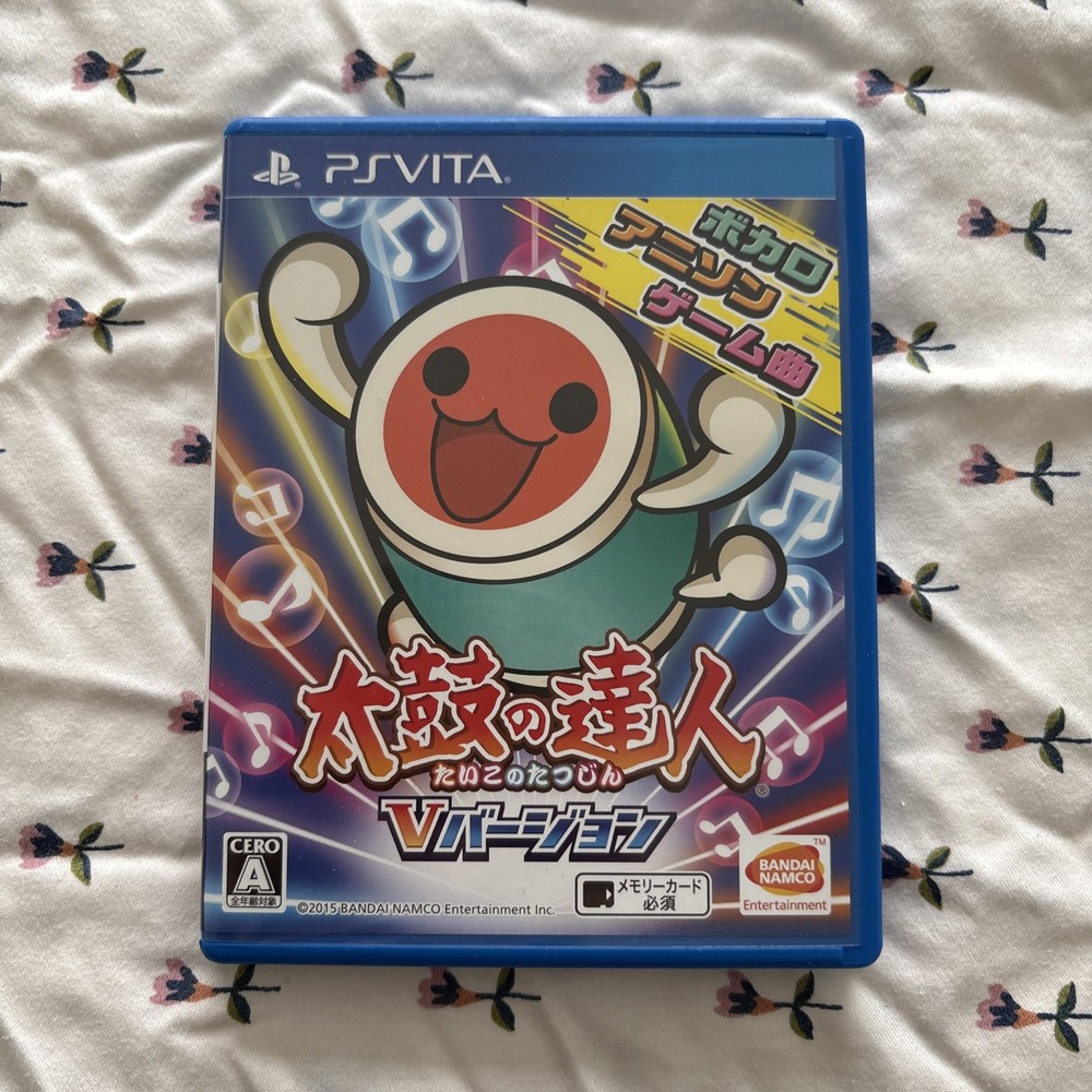 Taiko no Tatsujin: V Version Sony PS Vita Japan Ver US Seller