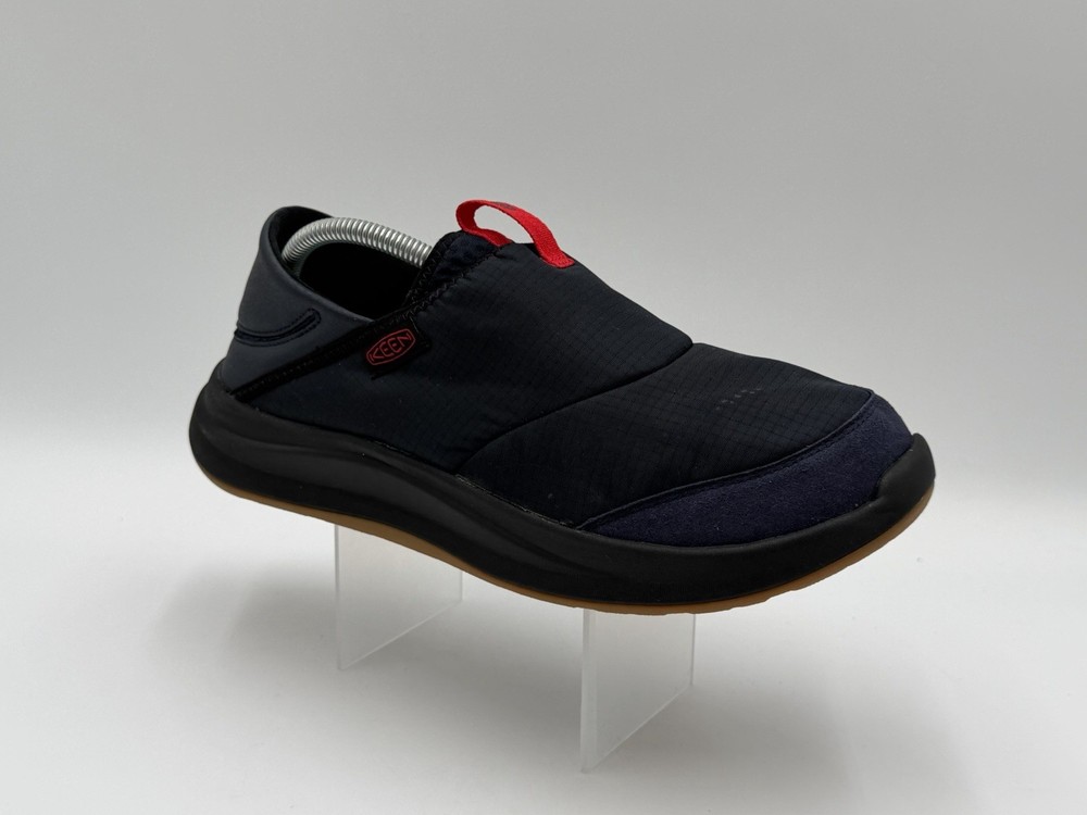 Keen Mens Size 9.5 Whyser Navy Blue Sky Captain Slip On Lightweight Shoes