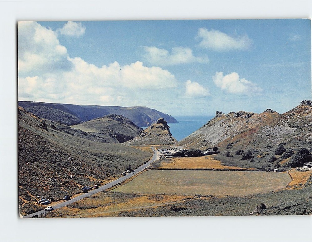 Postcard The Valley of Rocks Lynton England