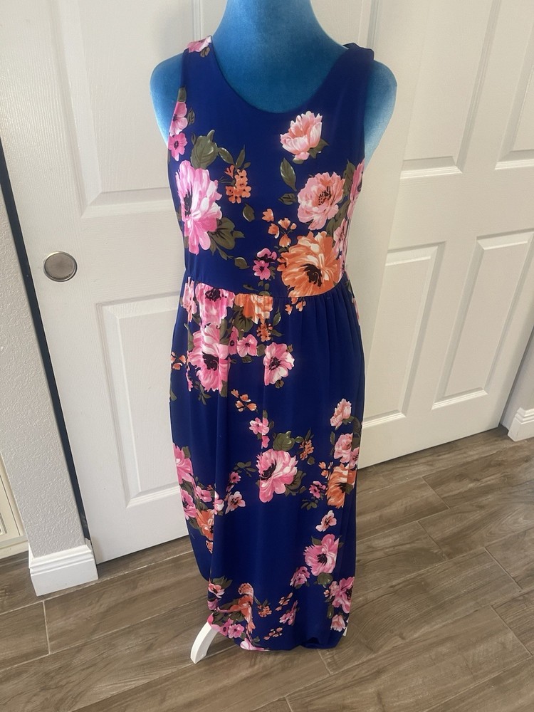 Beeson River Maxi Dress Size Med. Comfy With Lots Of Stretch And Pockets