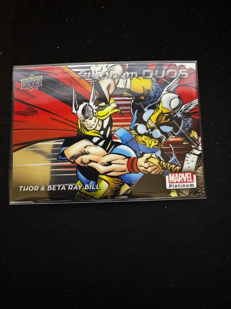 2022 Upper Deck Marvel Platinum - Platinum Duos - Thor & Beta Ray Bill - PD-5