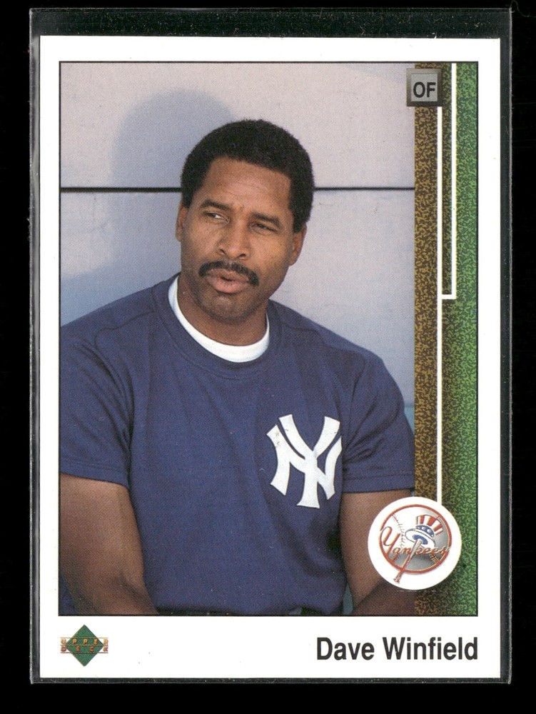1989 Upper Deck #349 Dave Winfield New York Yankees