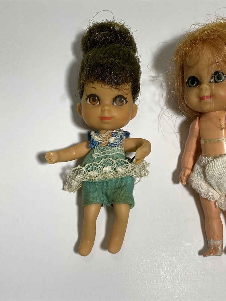 Vintage Mattel 1960s Liddle Kiddle Doll Lot ( 7 Dolls)