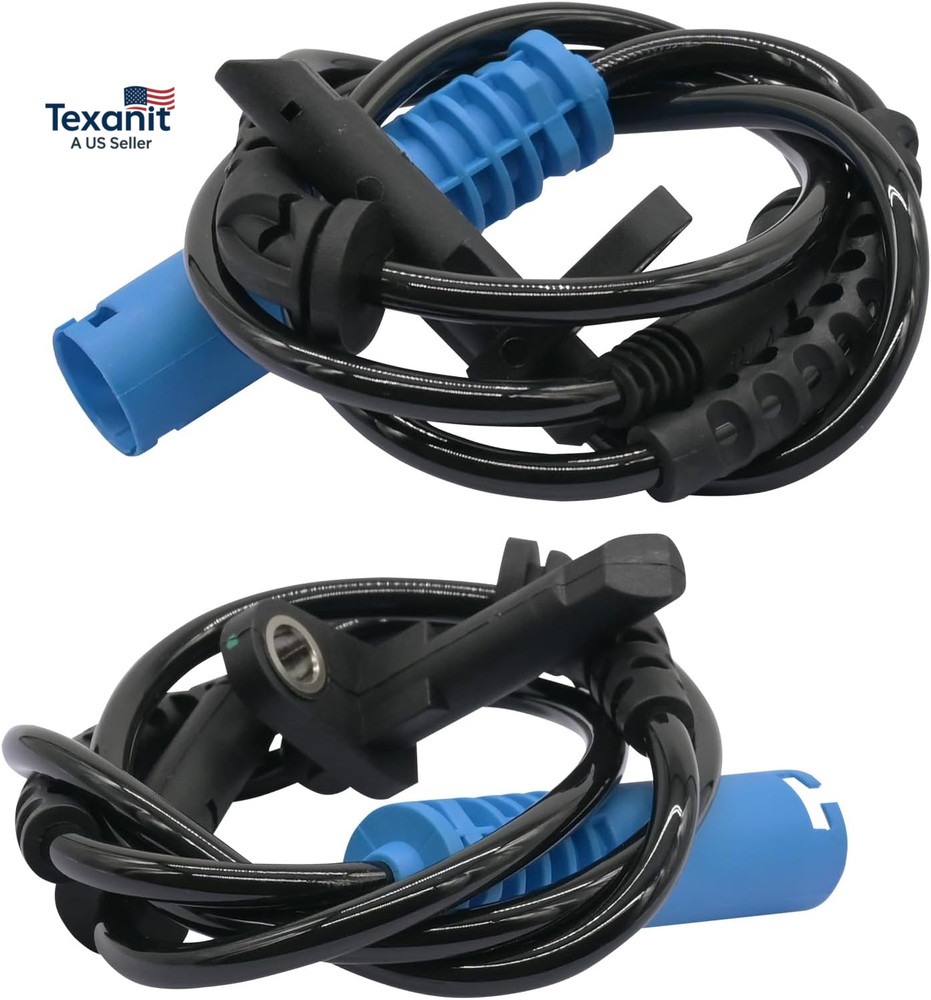 2Pcs Front Left and Right Abs Wheel Speed Sensor Compatible with Mini Cooper Cou