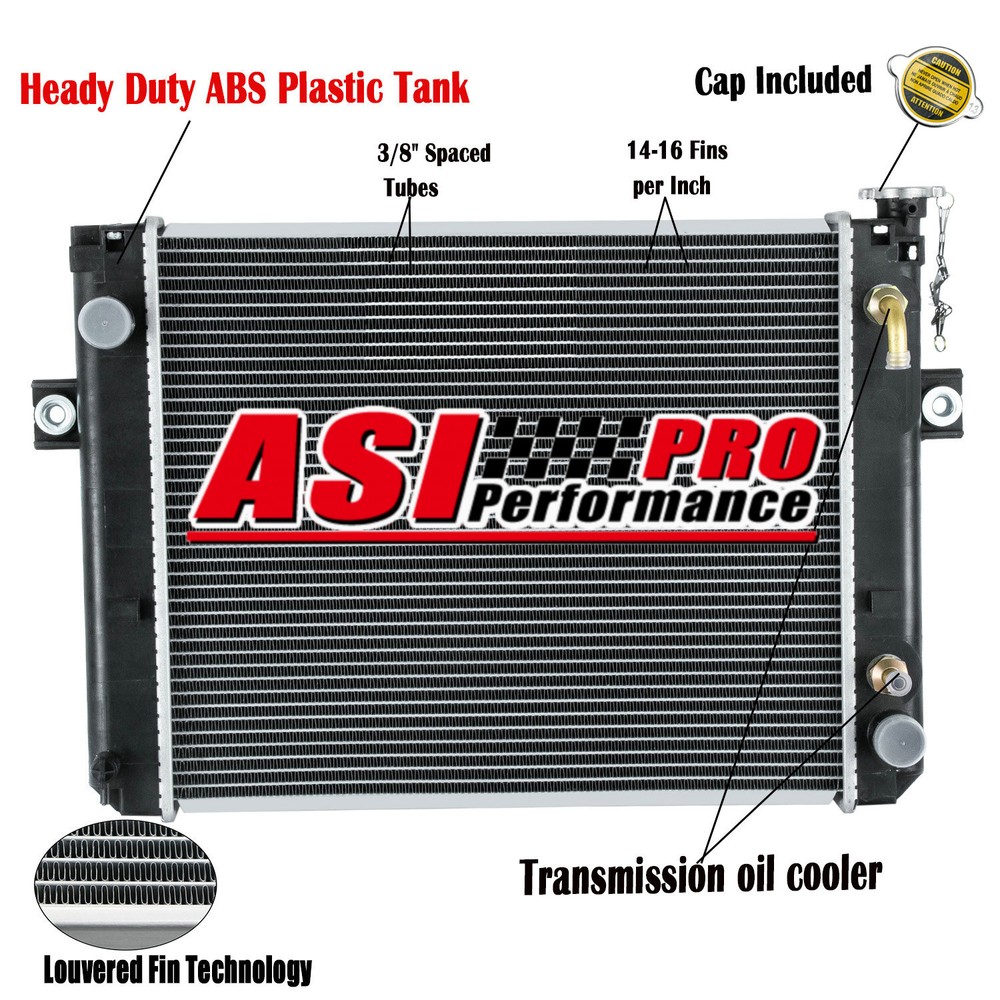 Aluminum Core Radiator For Various Toyota Model 16420U350071 16410F210071