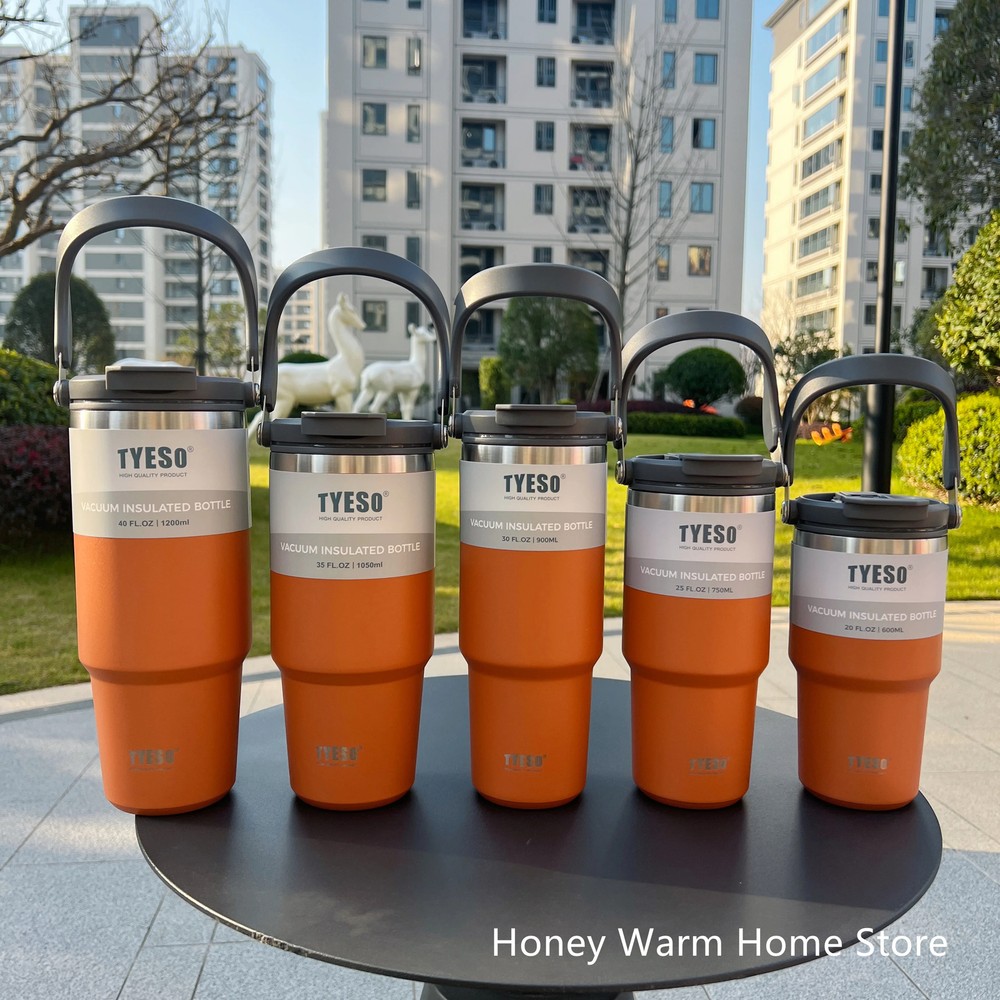 Stainless Steel Coffee Cup Cold & Hot Double-layer Insulated Cup Tumbler Thermo