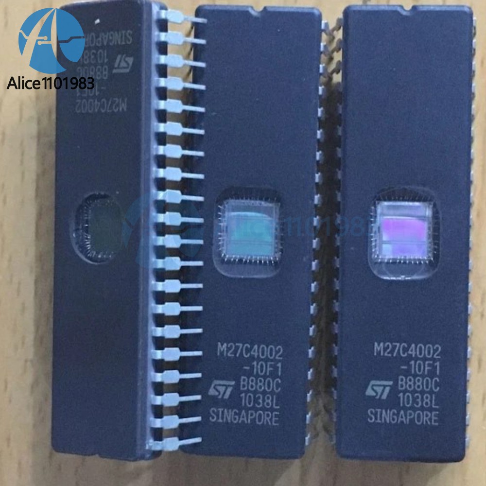 50PCS M27C4002-10F1 M27C4002 DIP-40 EPROMs ST NEW