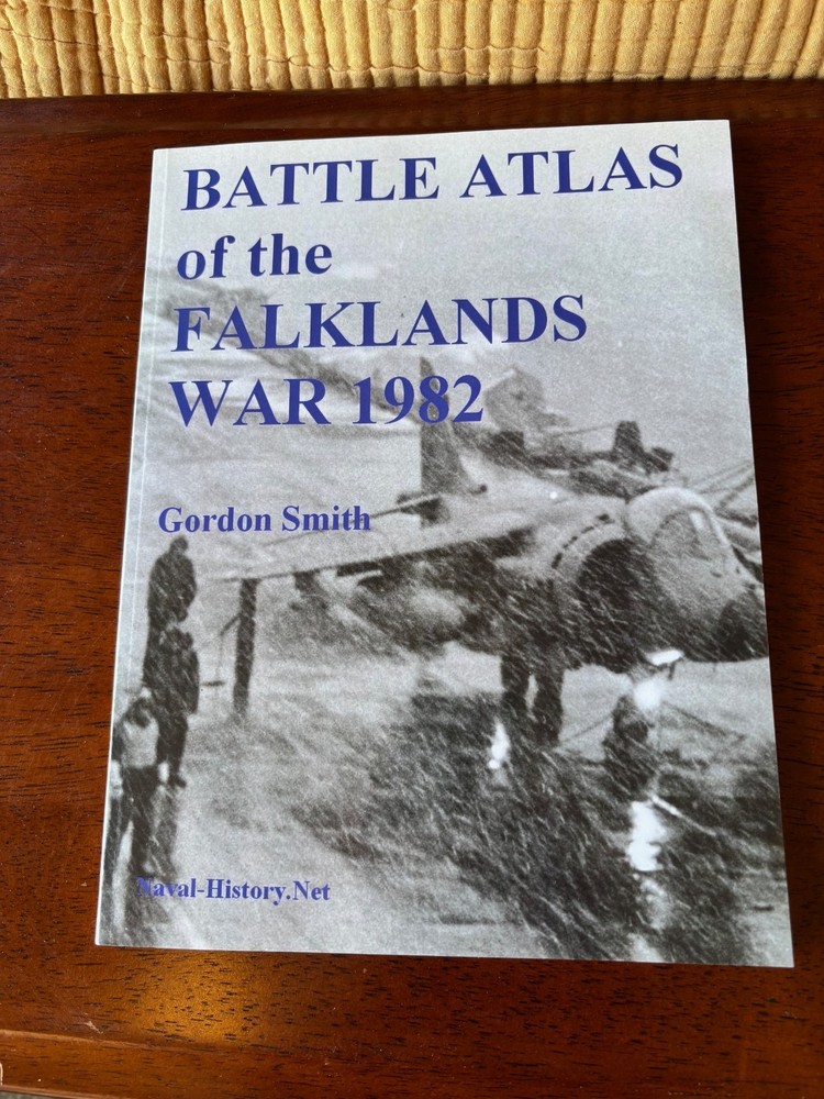Battle Atlas of the Falklands War 1982 Book by Gordon Smith