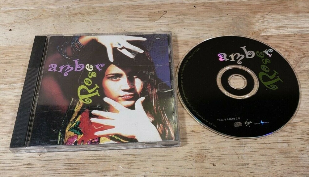 AMBER ROSE U.S. LATIN FREESTYLE TEJANO CD 1997 10 TRACKS