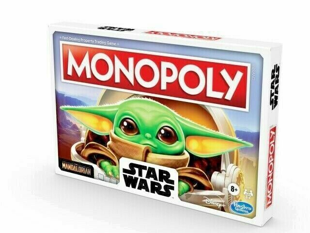 Star Wars The Mandalorian Monopoly Baby Yoda Grogu Edition Board Game NEW Sealed