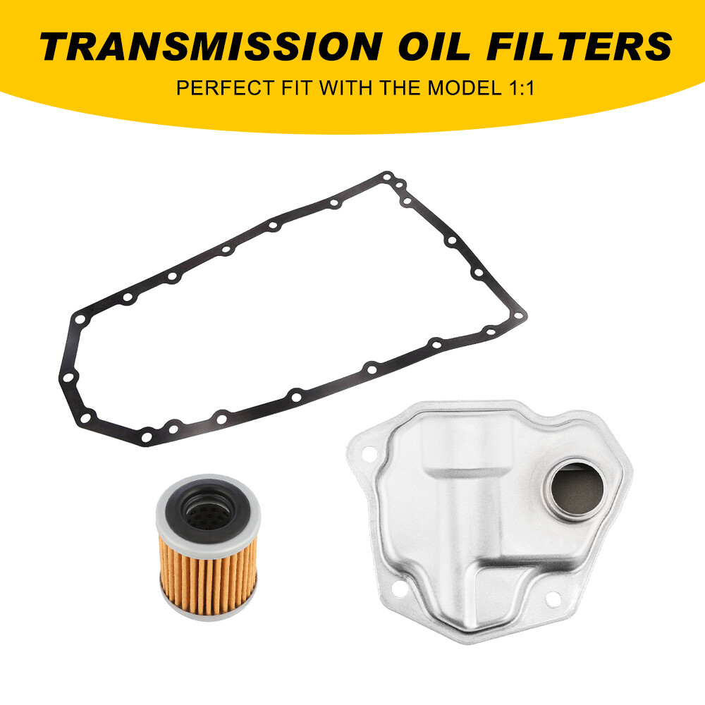 2007-2018 Nissan Auto Transmission Filter Kit with Oil Pan Gasket for Rogue Altima Juke