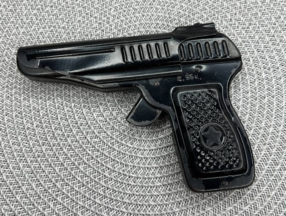 Soviet Metal Toy USSR Vintage Pistol Toy
