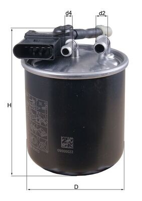 KL 913 Knecht fuel filter for Infiniti, Mercedes-Benz