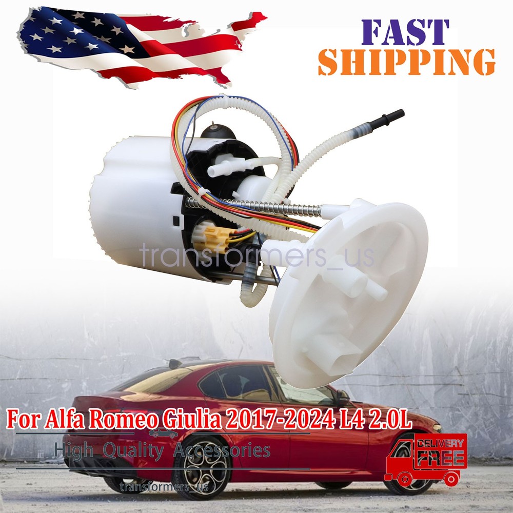 Fuel Pump Module Assembly with Float For Alfa Romeo Giulia 2017-2024 L4 2.0L GAS