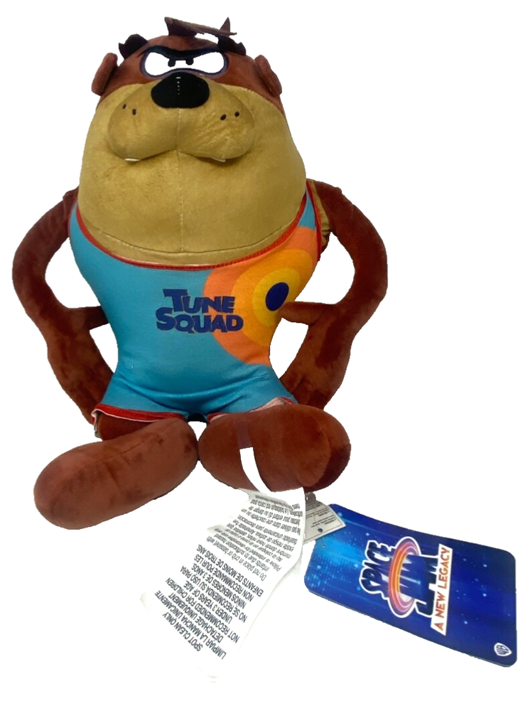 Space Jam Legacy Plush Cuddle Pillow Buddy Taz Rare Hard to Find