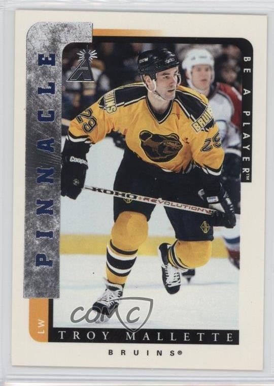 1996-97 Pinnacle Be A Player Troy Mallette #72 0q3Fulfilled by COMC - World’s largest consignment service