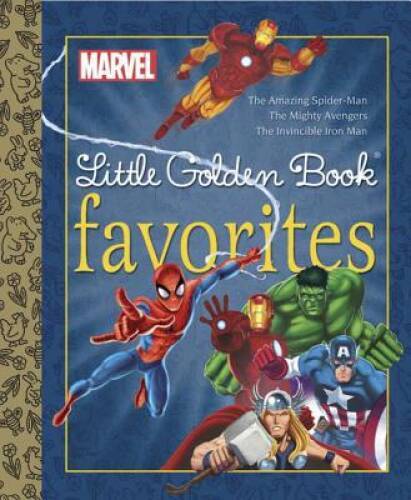 Marvel Heroes Little Golden Book Favorites Hardcover in Good Condition