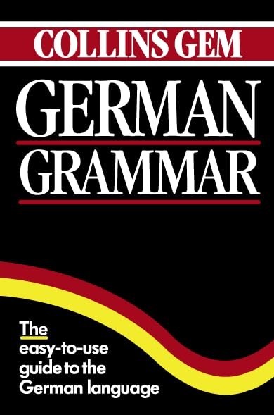 German Grammar (Collins Gem) (Collins Gems) Paperback Book The Fast FreeFREE US DELIVERY | ISBN: 0004710045 | Quality Books