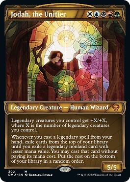 Jodah the Unifier Dominaria United Regular Showcase Edition MTG Card