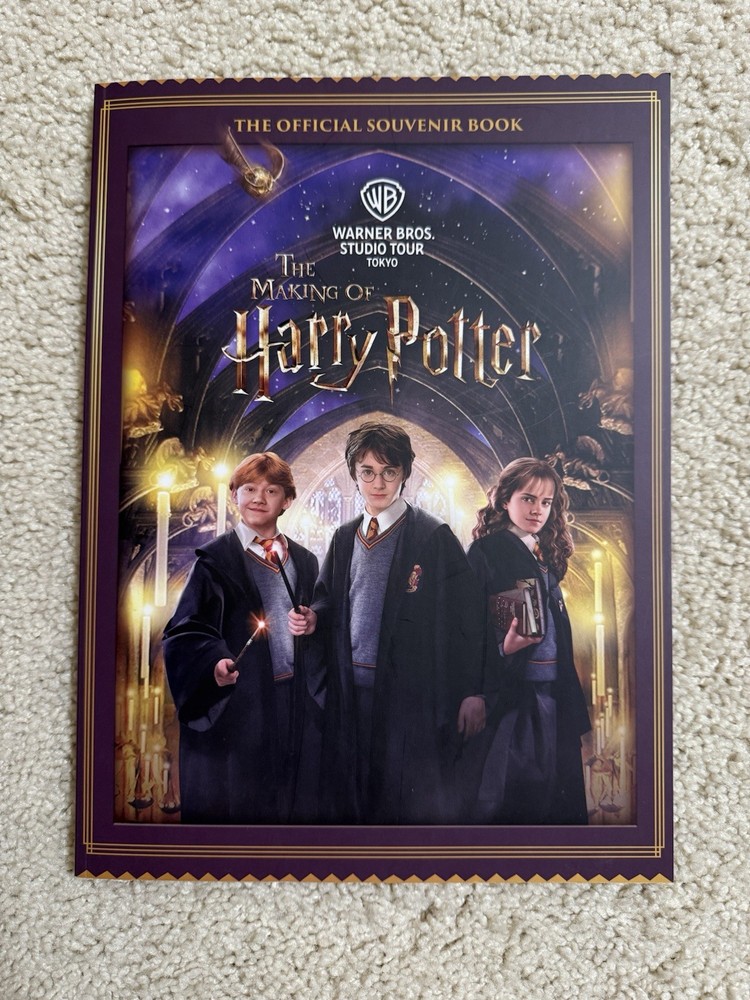 Harry Potter Official Souvenir Book Warner Bros Studio Tour Tokyo, English