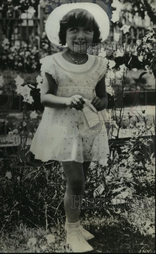 1954 Press Photo Jane Powell-The Actress at Age Four - mjx26299