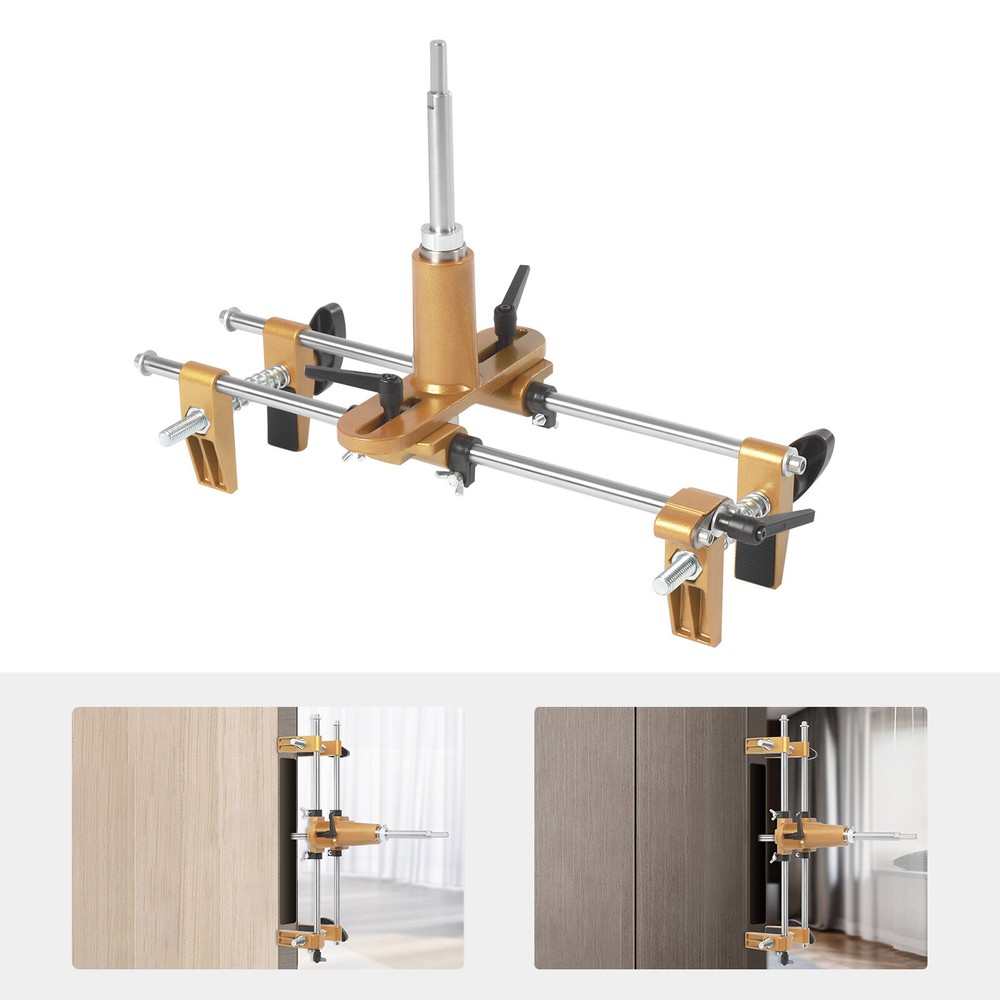 Door Lock Hole Opener Kit, Lock Mortiser for Wooden Doors New