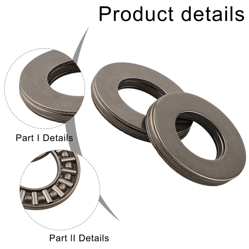 Accommodate Heavy Axial Loads 2PCS AXK1528 Thrust Needle Roller Bearing-image