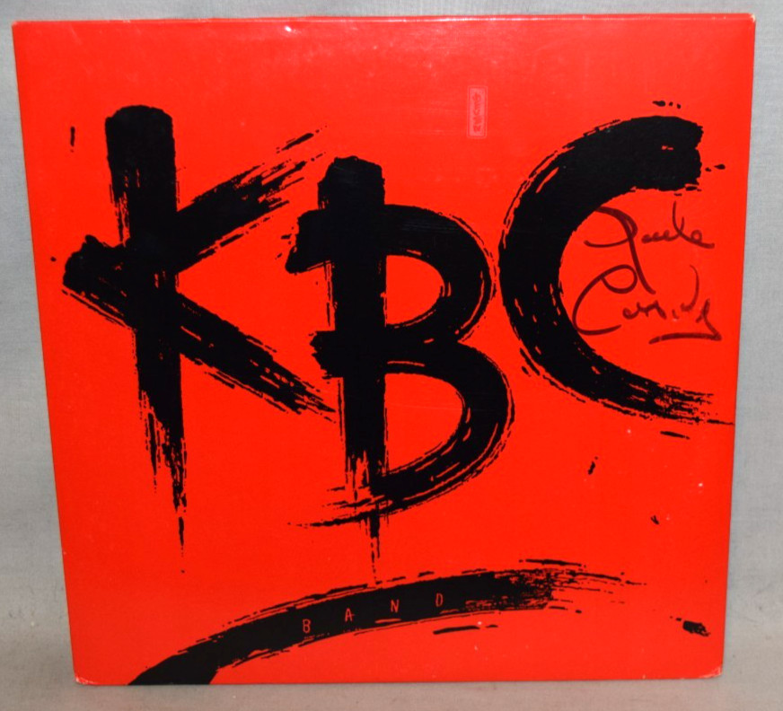 1986 -KBC BAND- Signed/Autograph/Auto Vinyl LP Record Album - Self-Titled