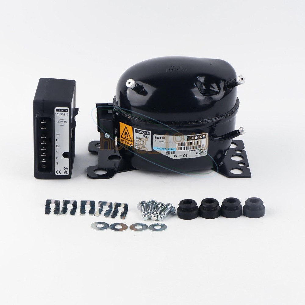 Secop Compressor BD35F and Electronic Controller 101N0212 Bundle Package