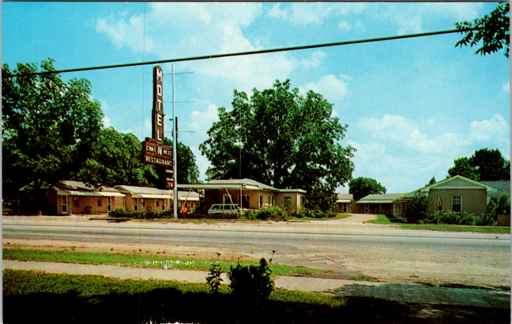Vintage Postcard Chat N Rest Motel Turbeville South Carolina