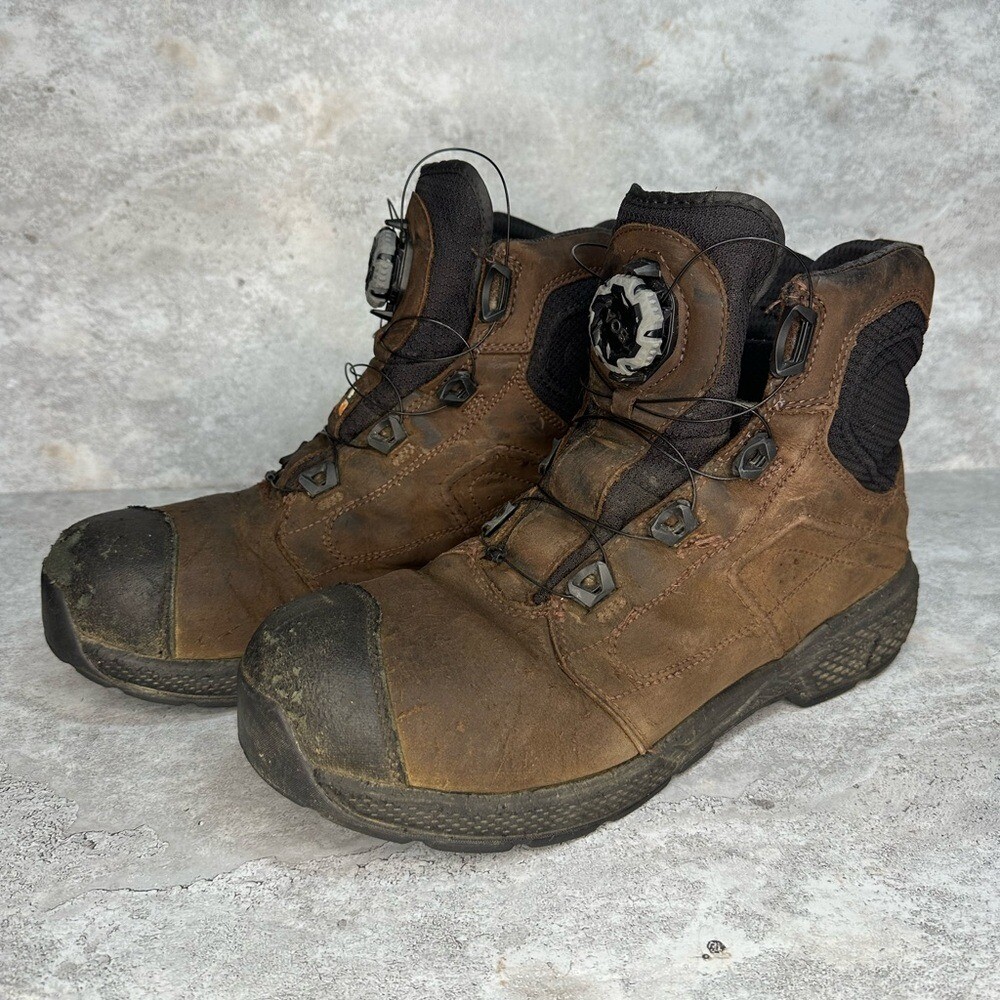 Red Wing 2452 Exos Lite Mens 11 EE Wide 6 Inch Waterproof Safety Toe Boots with BOA Closure
