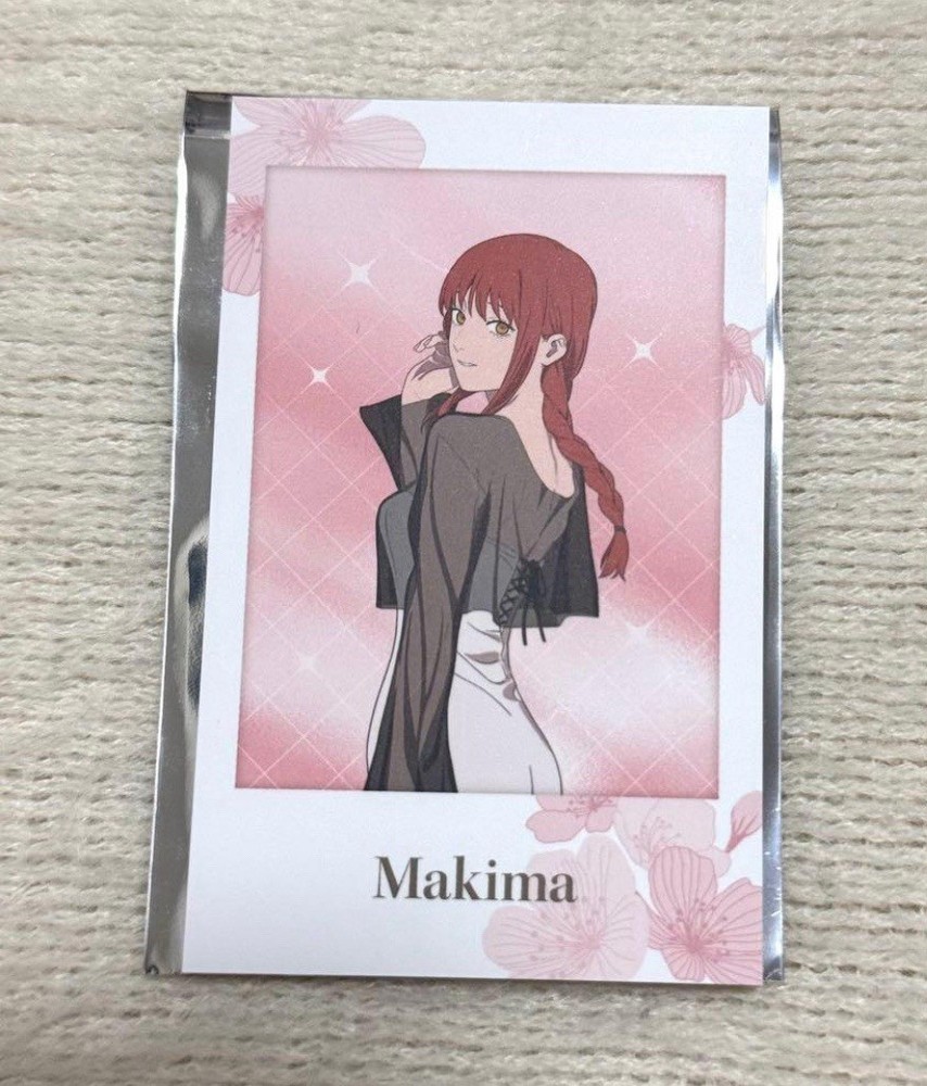Makima Chainsaw Man Movie Reze Prince Hotel Ikebukuro Exclusive Character Card