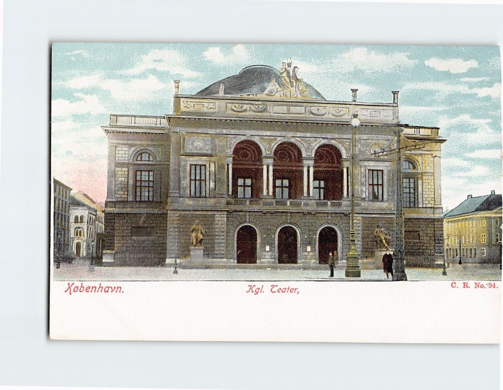 Postcard Kgl. Teater Copenhagen Denmark
