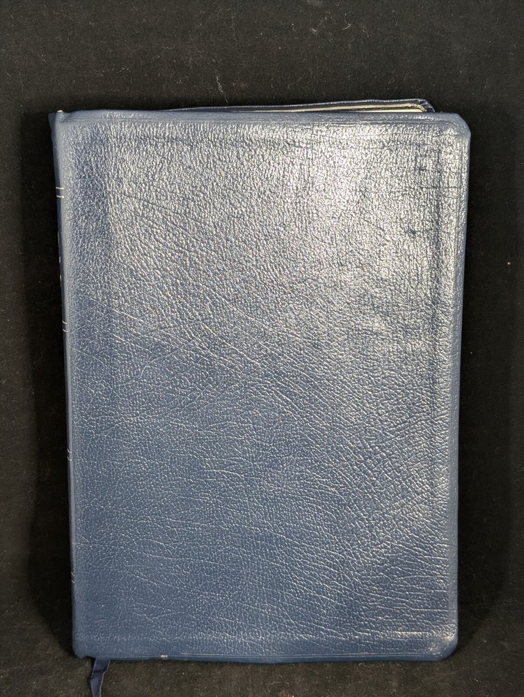 The Quest Study Bible NIV Zondervan Navy Blue Genuine Leather New Other 1994