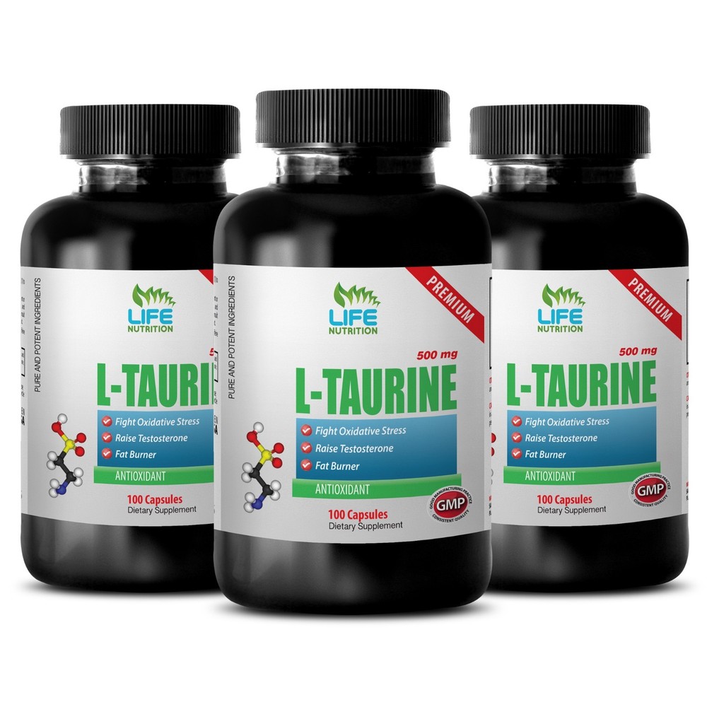 lower cholesterol - PREMIUM L-TAURINE 500mg (3B) - fatty liver control