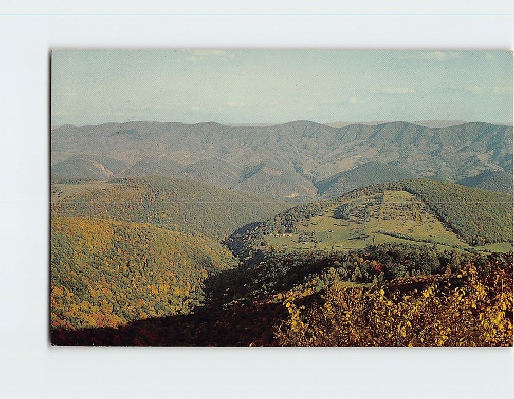 Postcard Looking East from Summit of Spruce Knob Circleville West Virginia USA