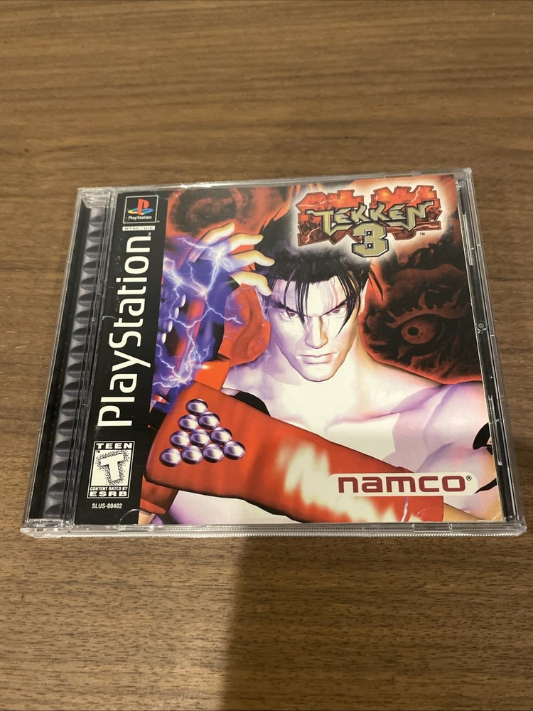 Tekken 3 (Sony PlayStation 1, 1998) Complete w/Reg Card