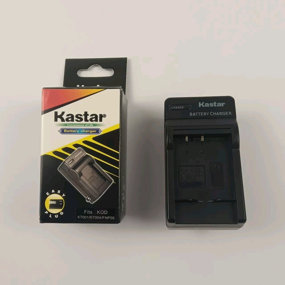 Kastar Battery Wall Charger for POLAROID T10035 T1031 T-1031 T1035 T-1035 Camera