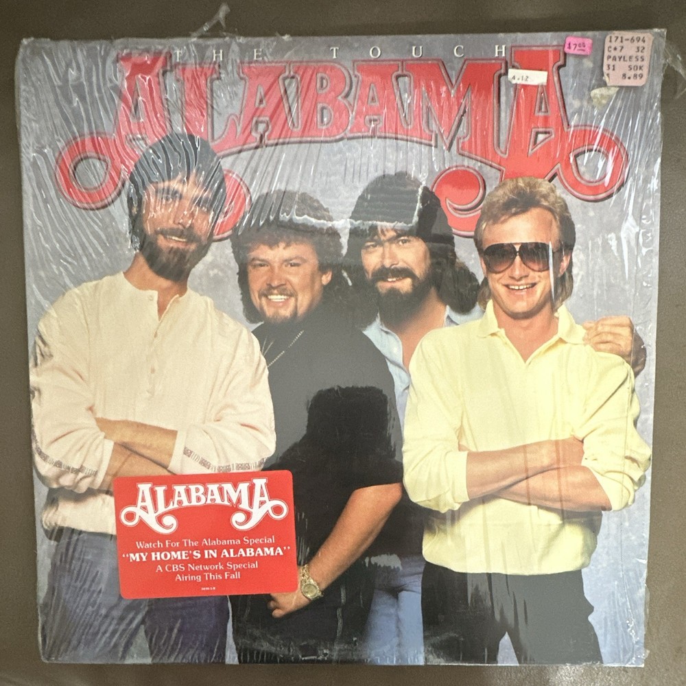 Alabama The Touch LP Vinyl 12