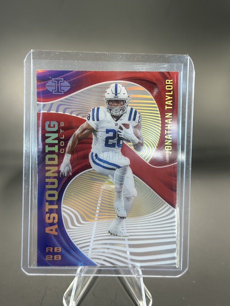 2020 Panini Illusions Astounding Red /149 Jonathan Taylor #A10 Rookie RC TC853