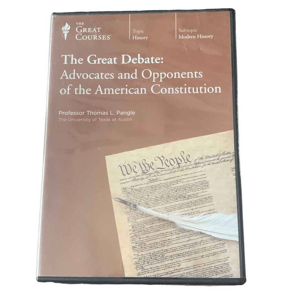 Pre Owned CD Great American Courses Great Debate Advocates and Opponents America