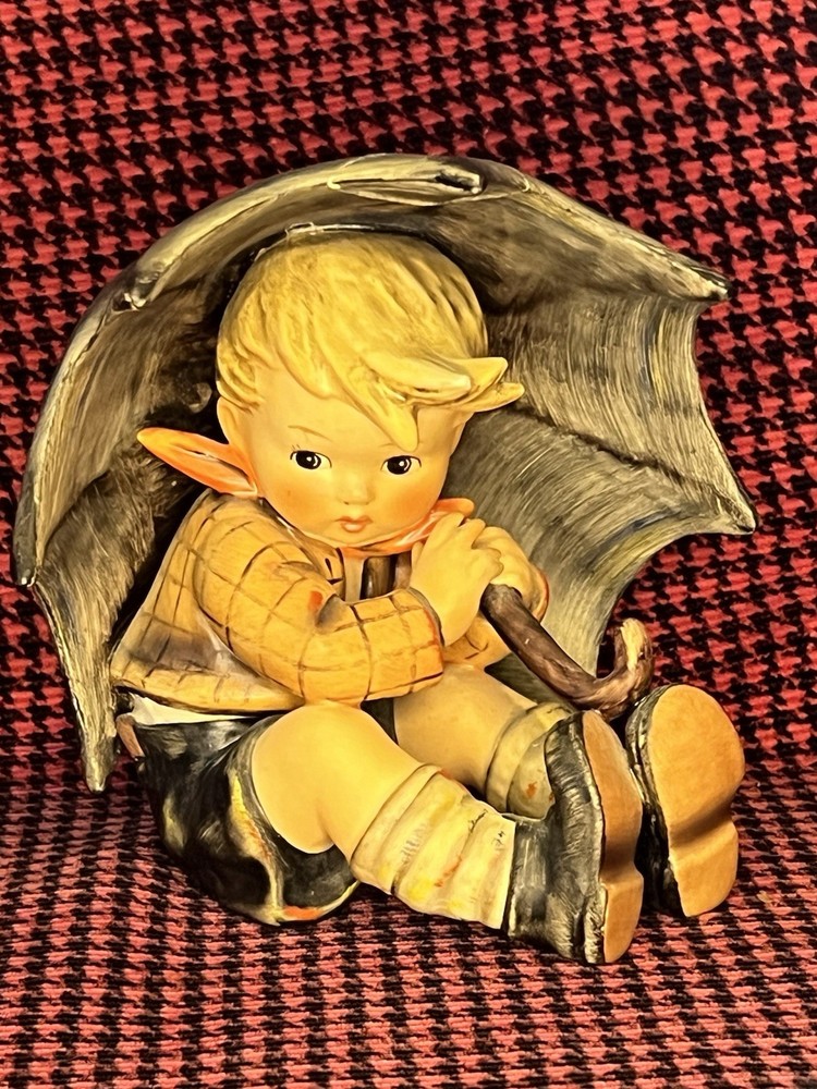 Vintage Hummel Goebel UMBRELLA BOY Figurine 5