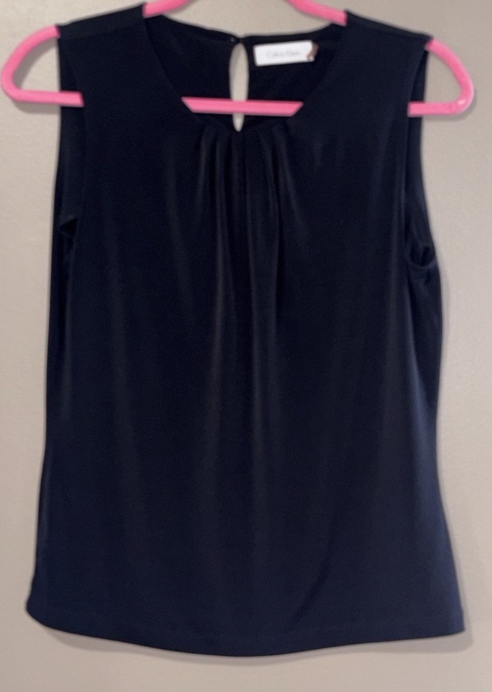 Calvin klein black M sleeveless top
