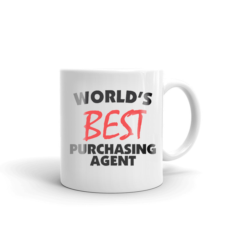 World's Best Purchasing Agent Coffee Tea Ceramic Mug Office Work Cup Gift