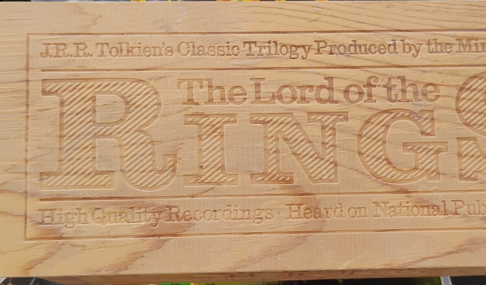 The Lord of the Rings J.R.R. Tolkien Audiobook Cassette Set Fantasy Adventure