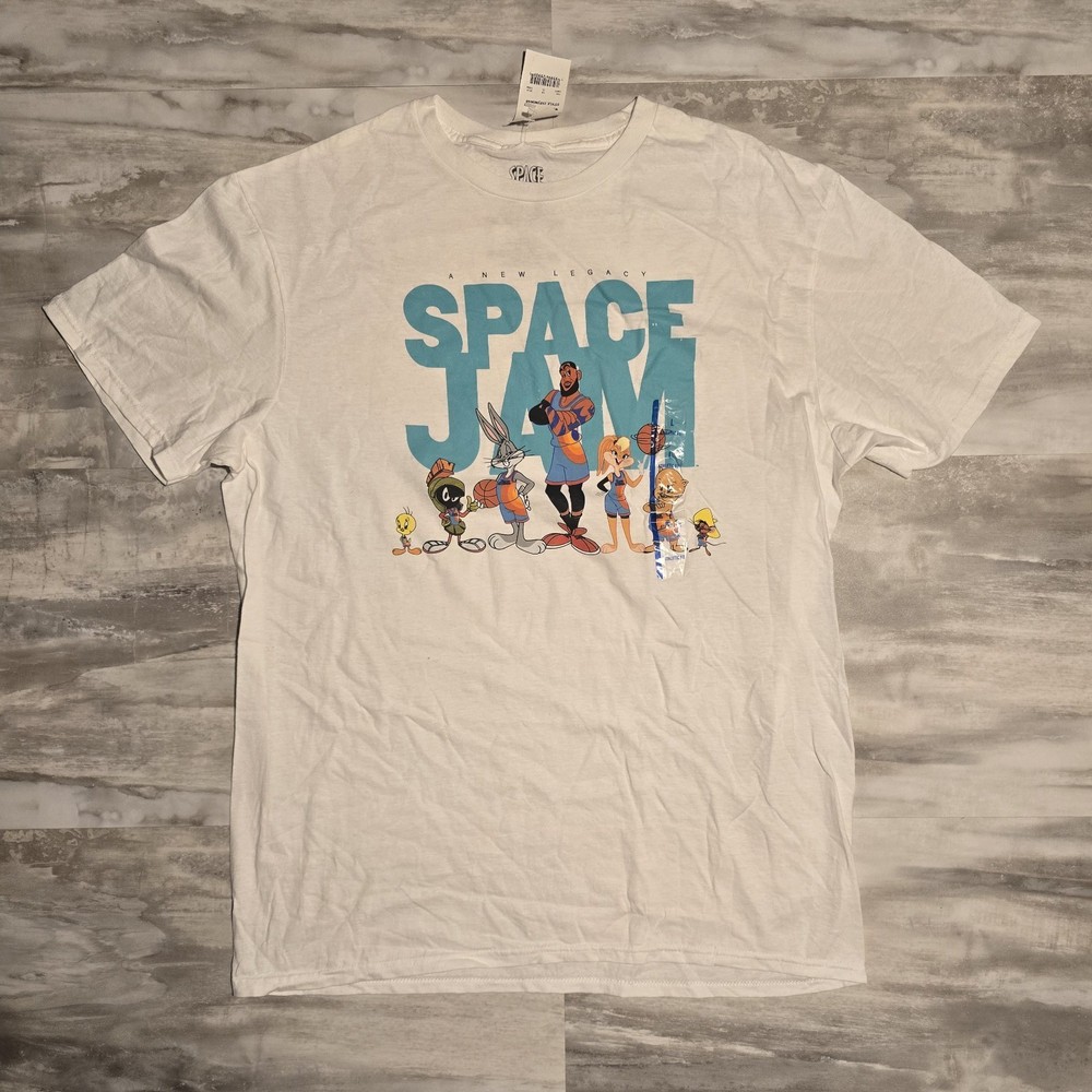 LeBron James Space Jam Graphic Tee in Large Size New With Tags  