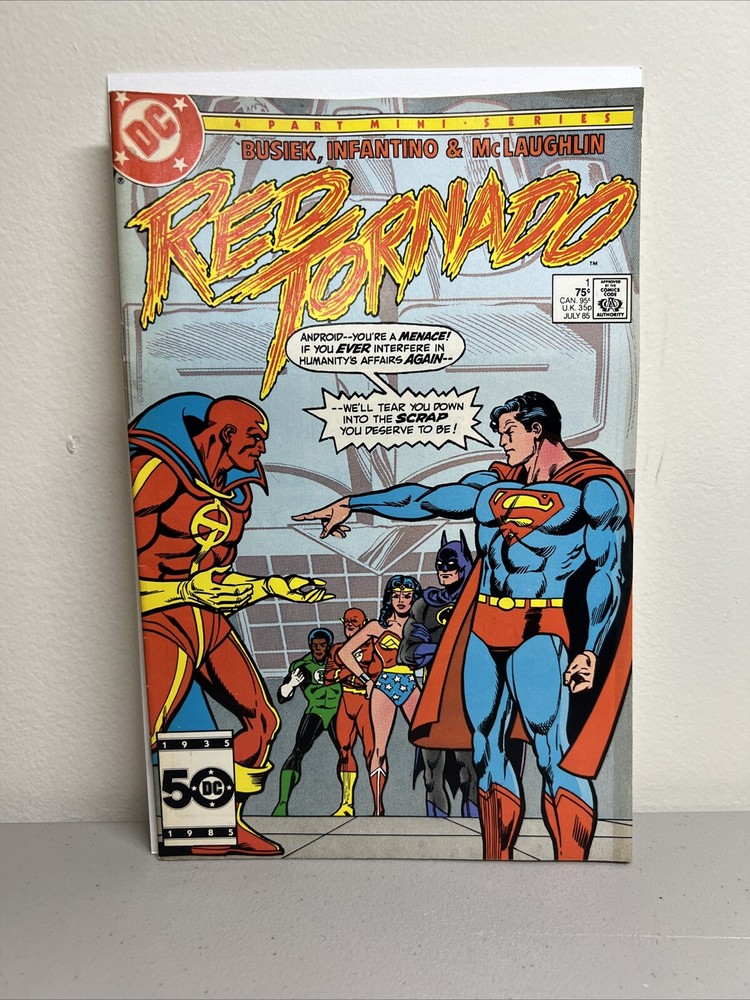 Red Tornado #1 (DC Comics July 1985)